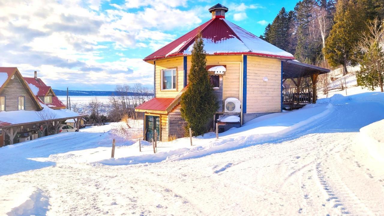 La Vieille Ferme, Ecogite Saint-Fulgence Exterior photo
